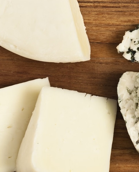 different type of cheeses