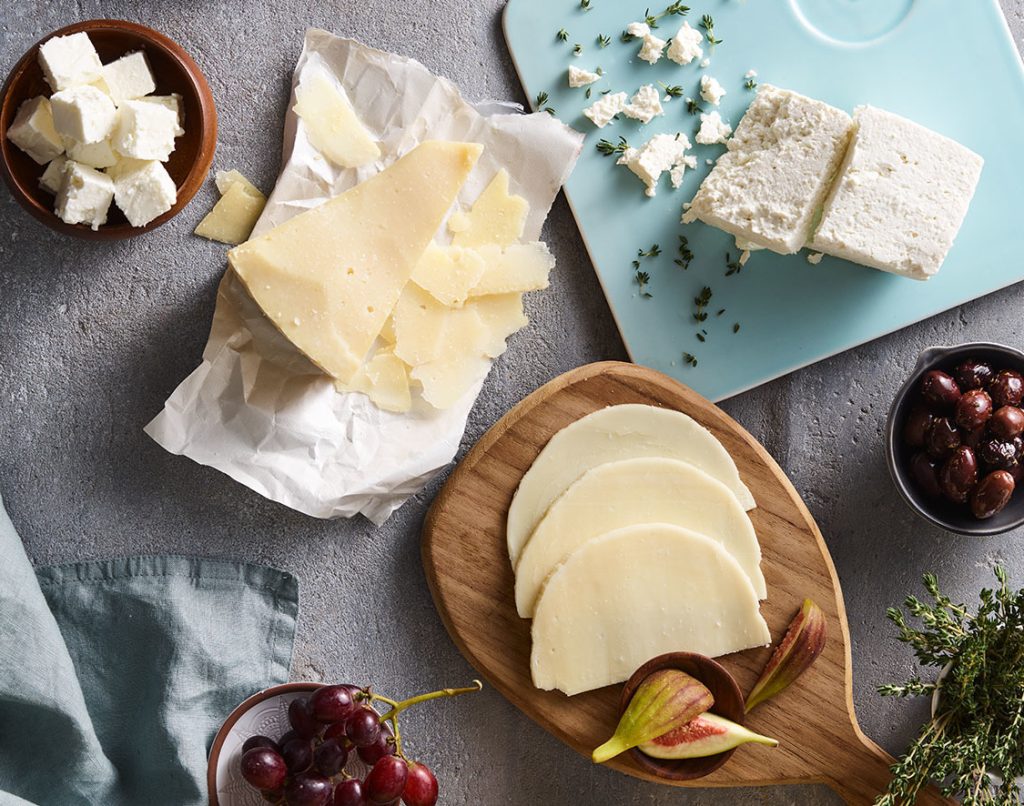Cheese with chr. hansen's coagulants